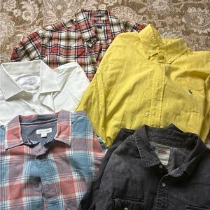 Men’s Shirt Bundle | Levi’s, Polo Ralph Lauren, Lorenzo Uomo & More